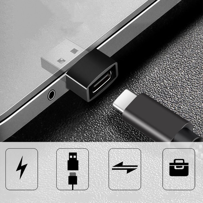 USB To Type-c Adapter Type-c Female To USB Male Computer Charger  Adapter