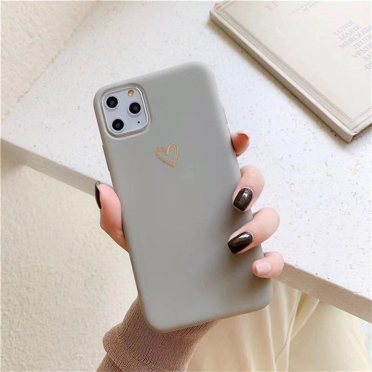 Compatible with Apple, Simple small love iPhone case