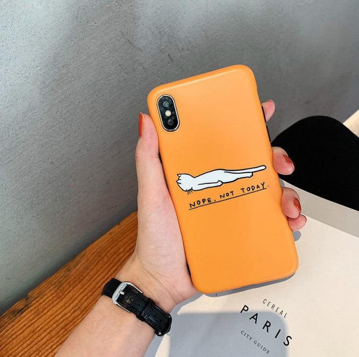 Funny Cartoon Giraffe For 7 8 Plus TPU Silicone Back Cover For X XR XS Max 6 6S Plus Soft Cases