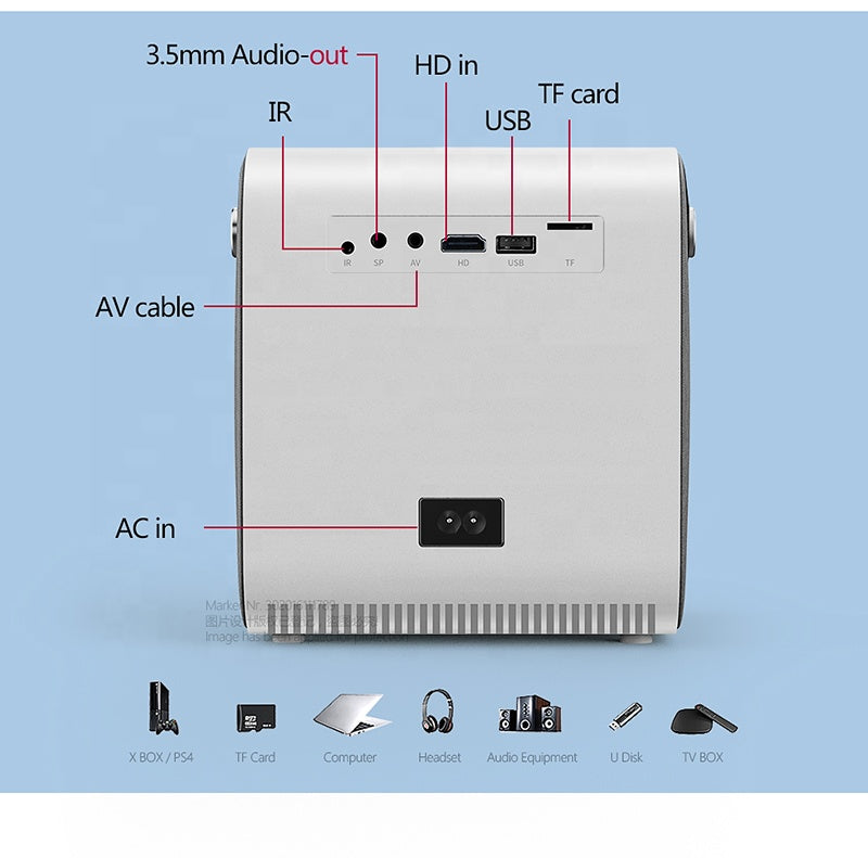 Projector-1080P HD portable projector