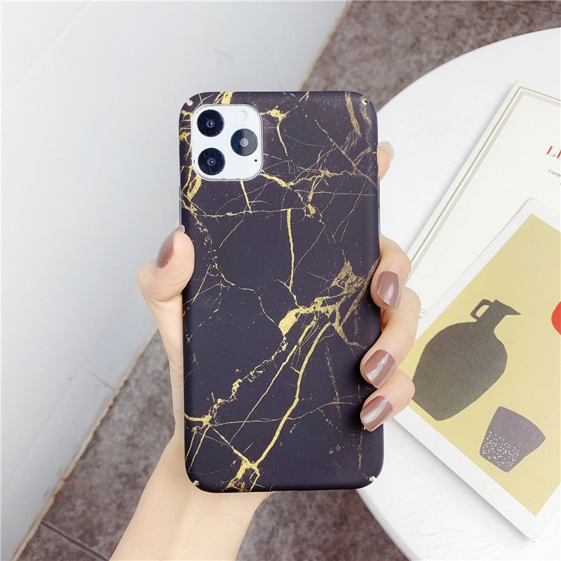 Marbled mobile phone case