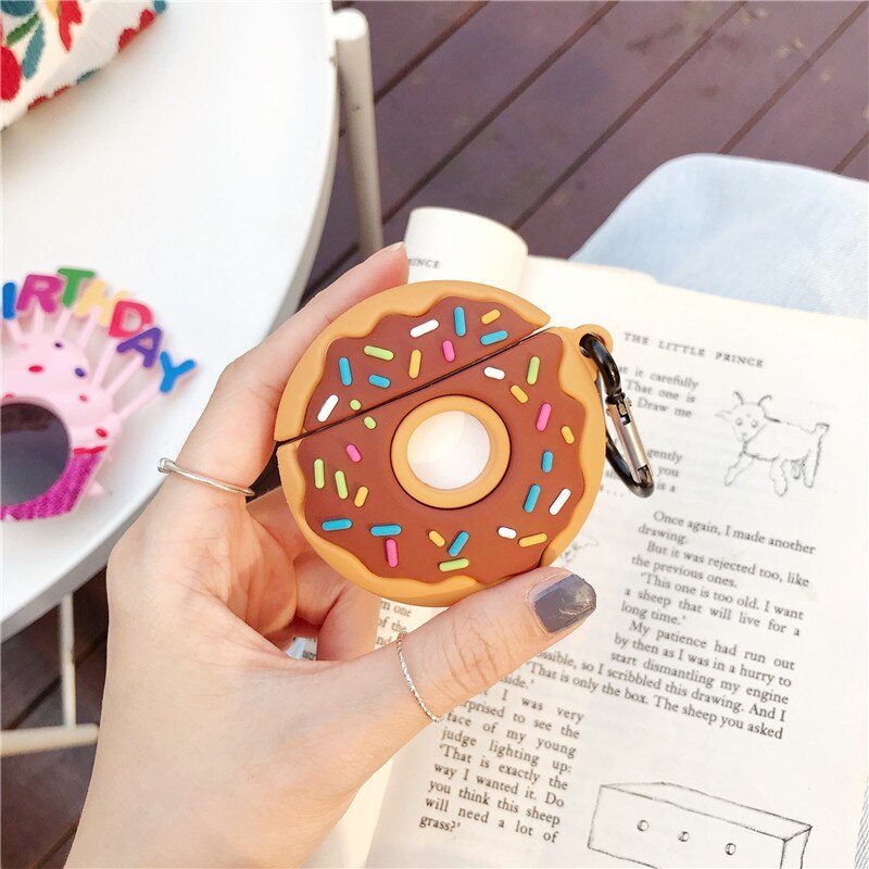 Compatible with Apple, Donuts  Case  Air pods Pro Silicon