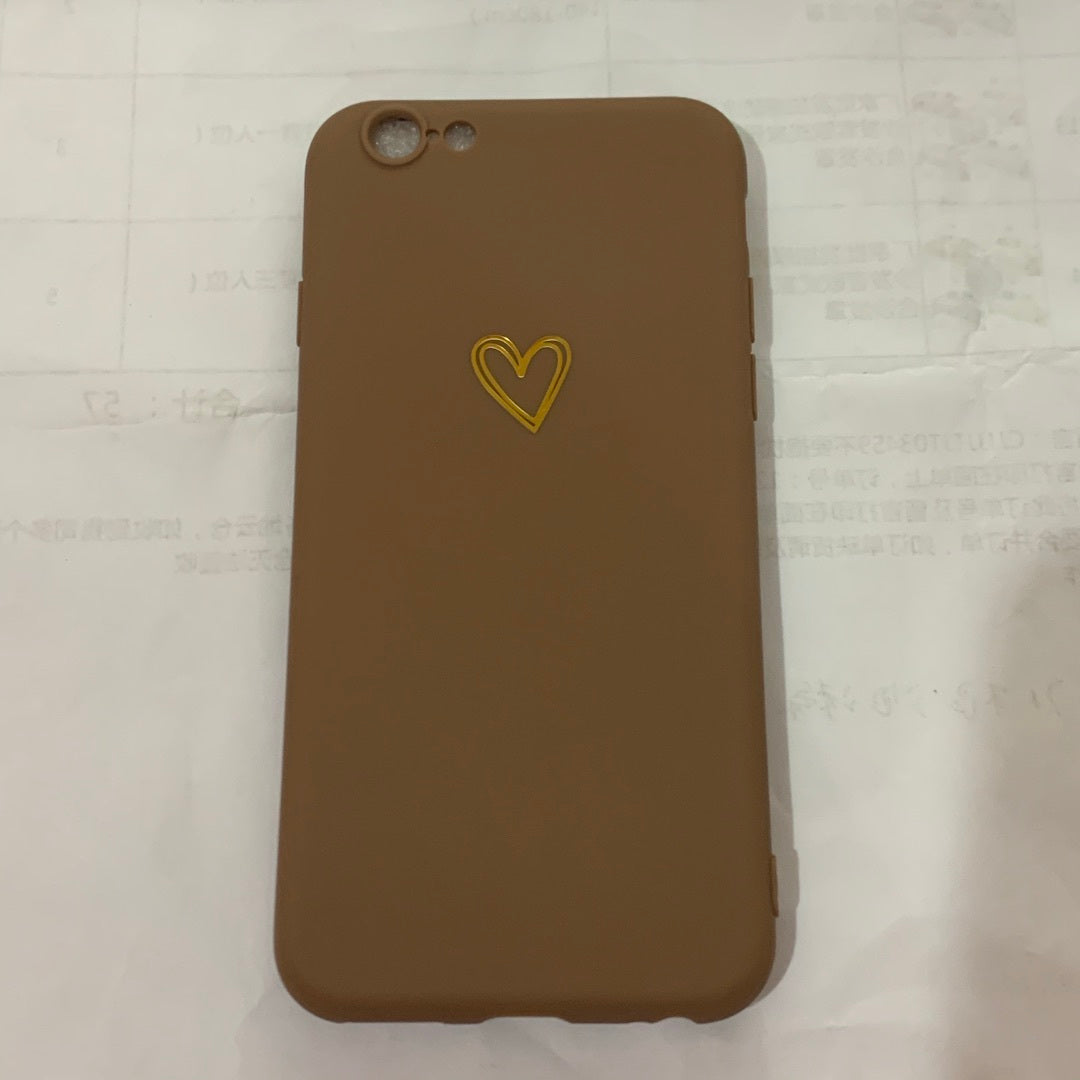 Compatible with Apple, Simple small love iPhone case