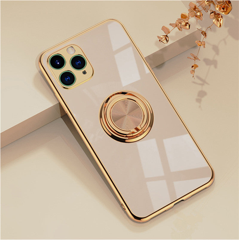 Compatible with Apple, Original Silicone Cover For iPhone 12 12 Pro   mini 11 Pro Max luxury Plating Phone Case for iphone11 Max