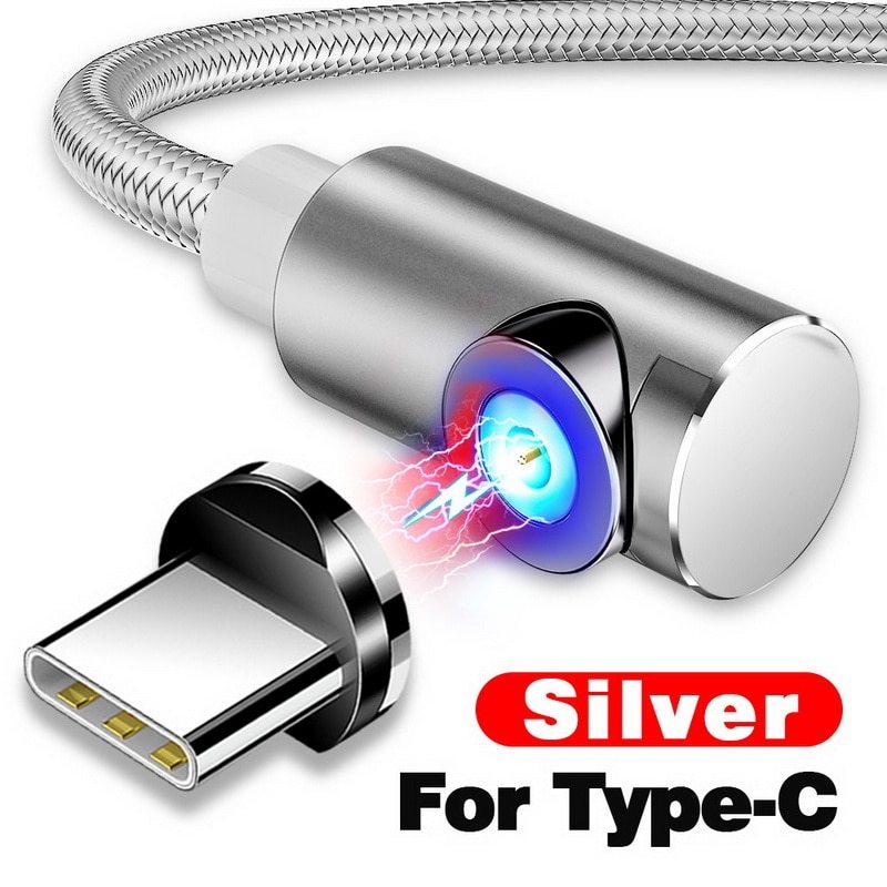 Magnetic Cable Micro USB Type C Charger