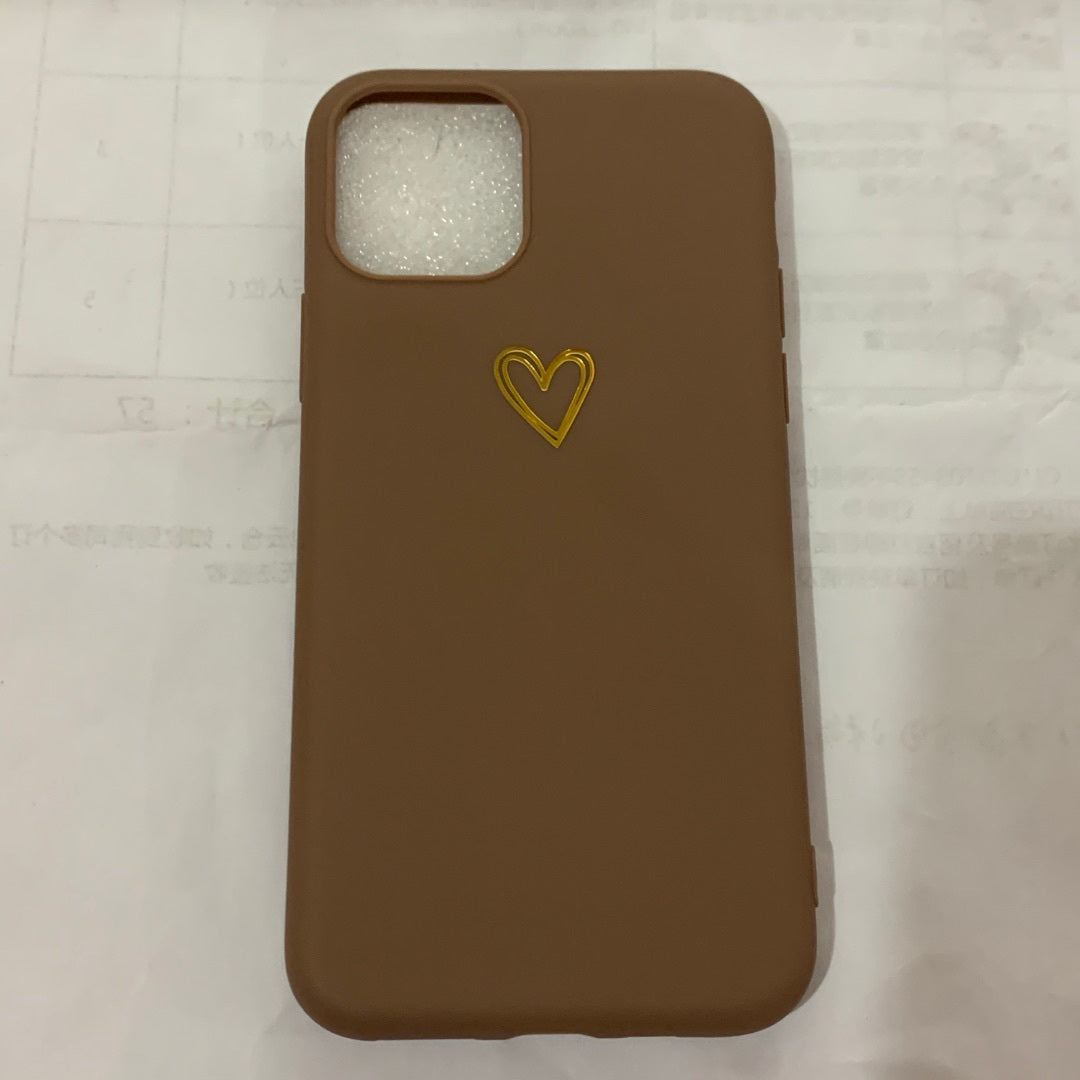 Compatible with Apple, Simple small love iPhone case