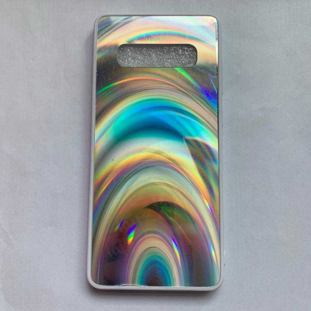 Rainbow Mirror Soft Case Glitter Cover