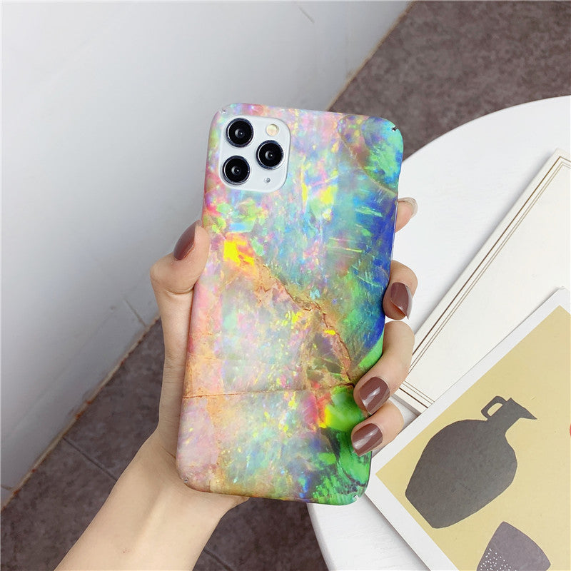 Marbled mobile phone case