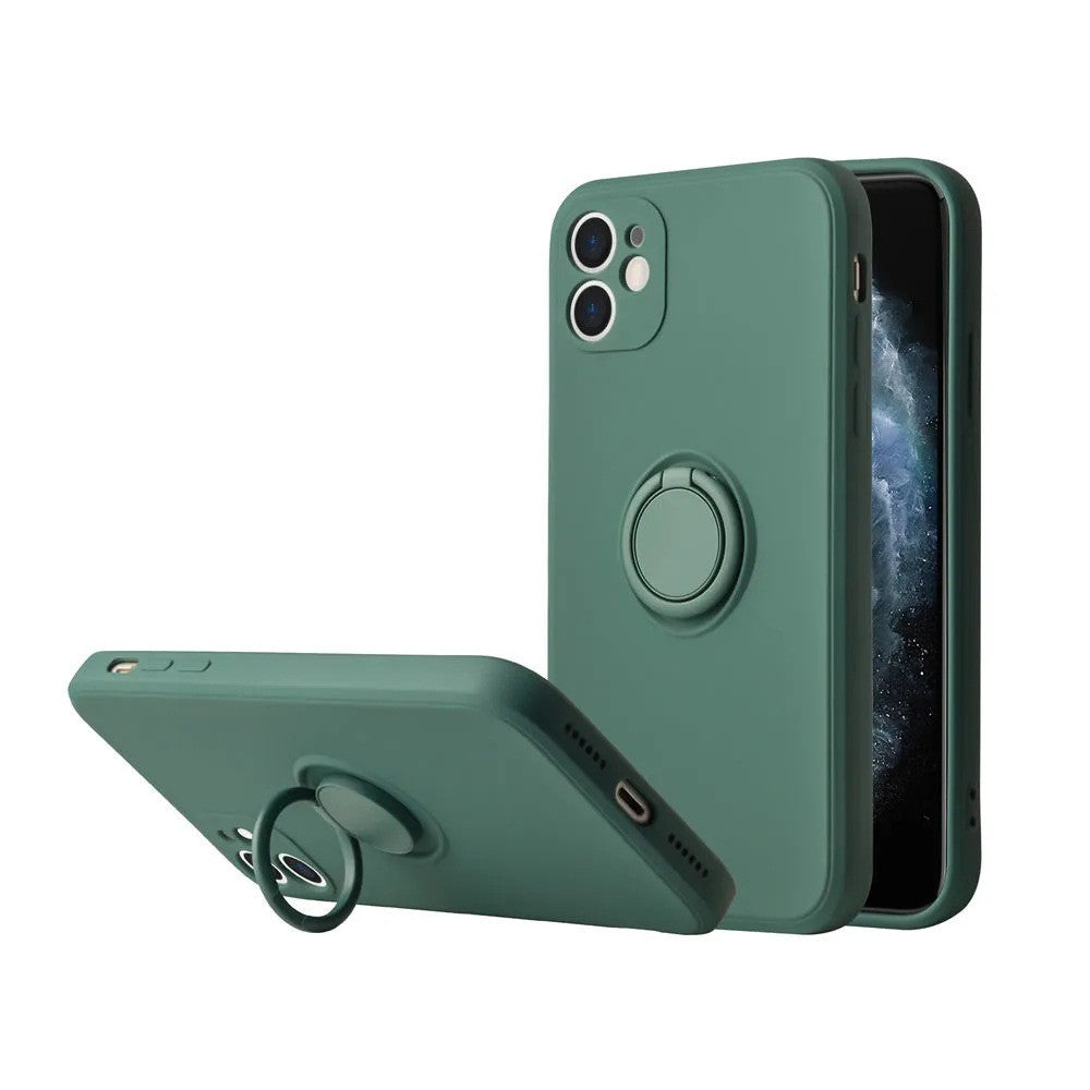 Compatible with Apple, Suitable For IPhone 12 Liquid Silicone Case