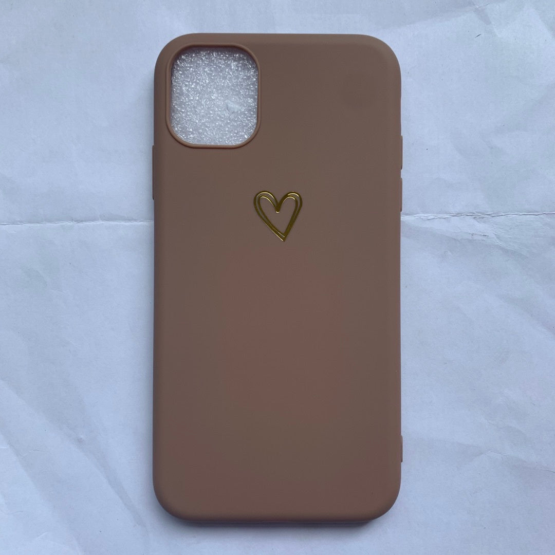 Compatible with Apple, Simple small love iPhone case