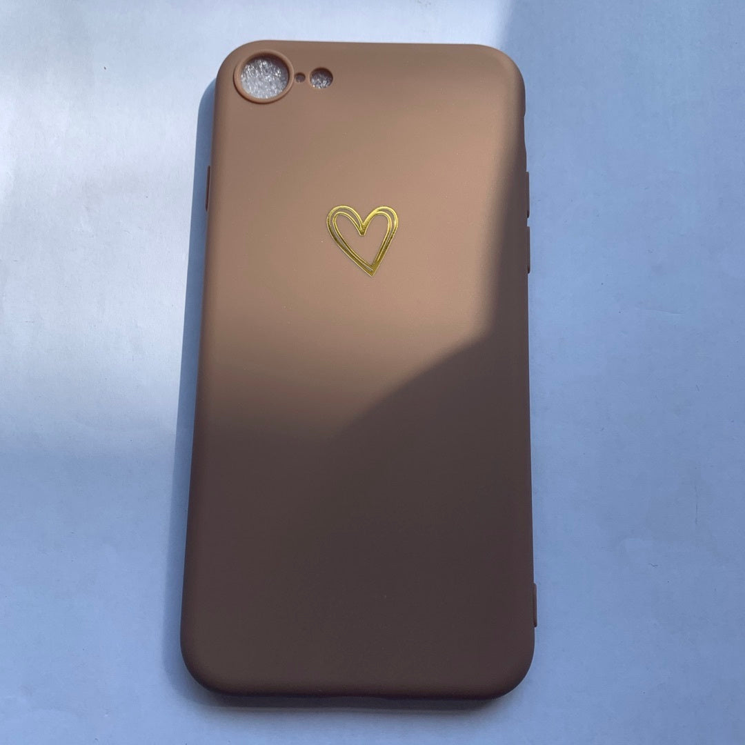 Compatible with Apple, Simple small love iPhone case