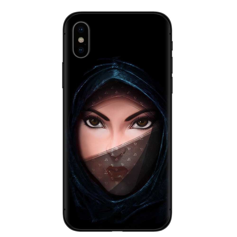 Islamic hijab veil girl phone case