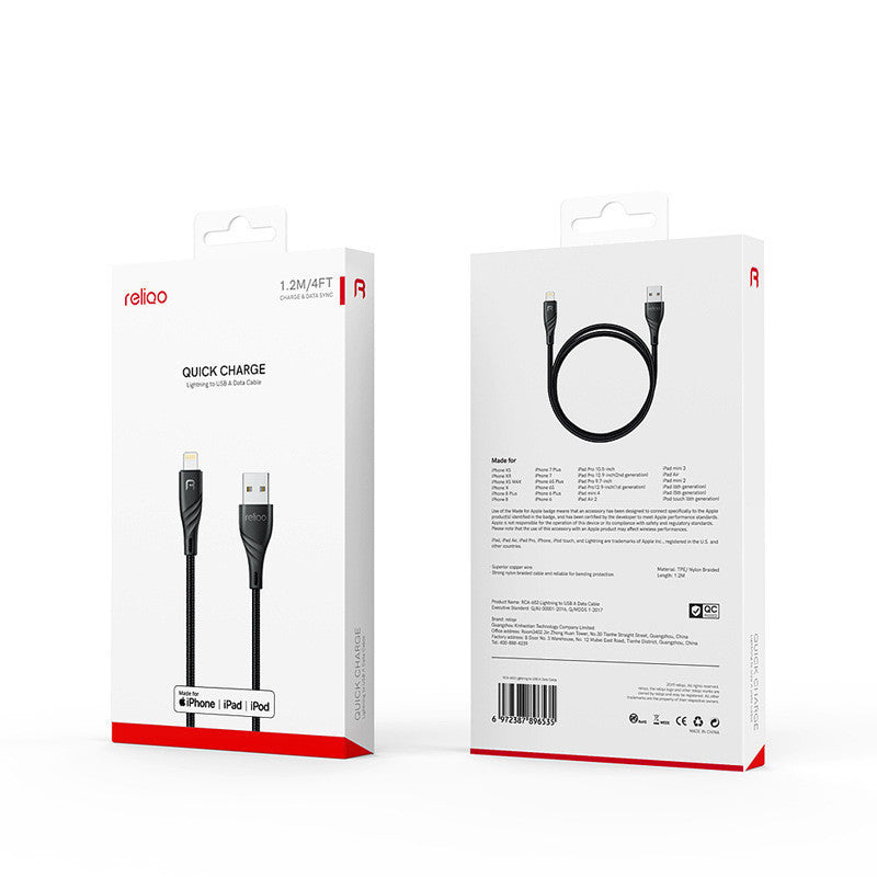 Compatible with Apple , MFI Data Cable Is Applicable To The Original Chip Charging Line