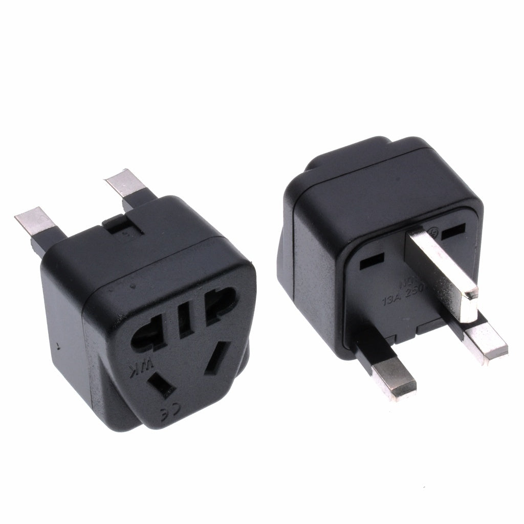 Square Three Plug Power Conversion Adapter