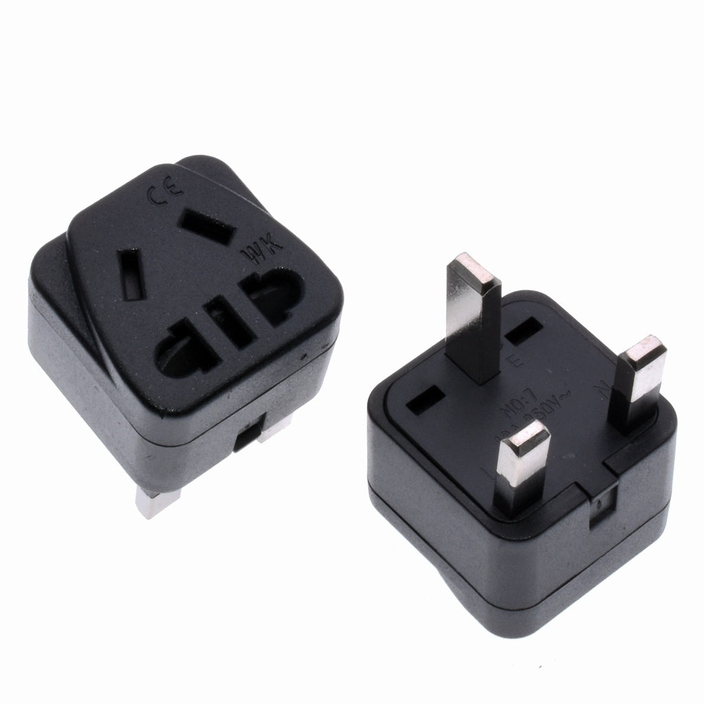 Square Three Plug Power Conversion Adapter