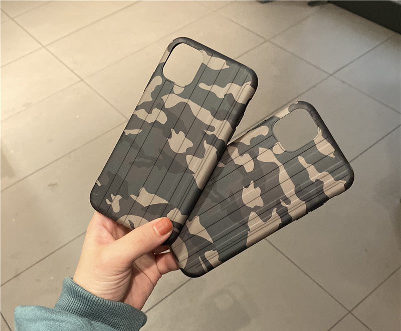 Compatible with Apple, Compatible with Apple , Camouflage Phone Case iPhone12 Silicone Anti-drop