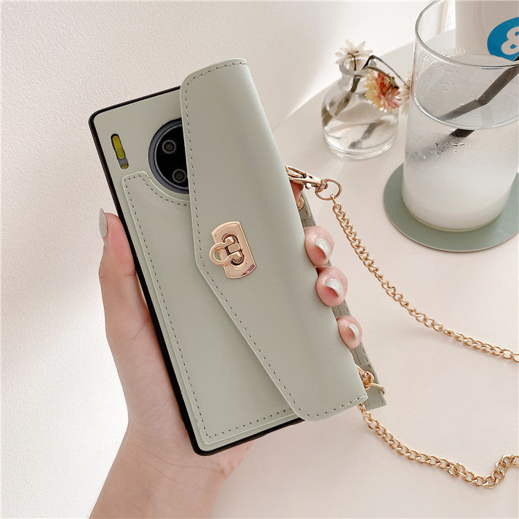 Leather Pattern Handbag Mobile Phone Case For Huawei Protective Cover All-Inclusive