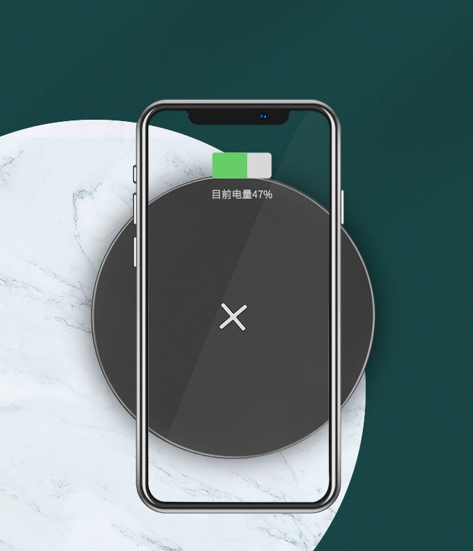 The New Ultra-Thin Round Wireless Charger 15W  Fast Charge