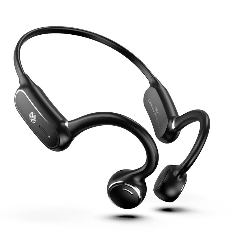 Bone Conduction Bluetooth Headset Is Painless In Both Ears  (Not In Ears)