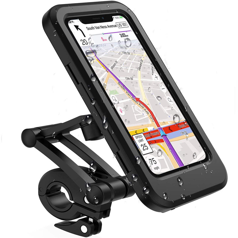 Bicycle Mobile Phone Holder Waterproof Motorcycle Mobile Phone Navigation Support