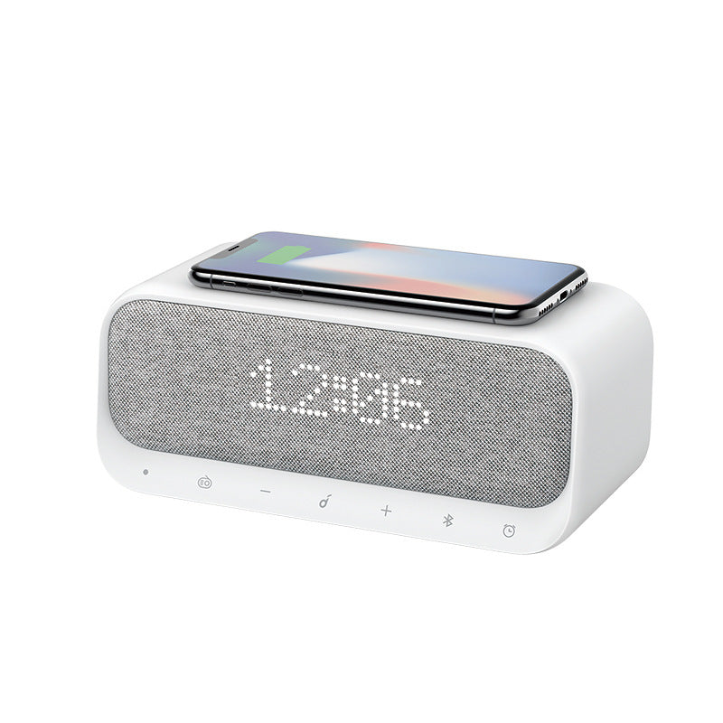 Anker's Innovative Sound core All-in-one Bluetooth Speaker Supports Apple Wireless Charging Alarm Clock Audio