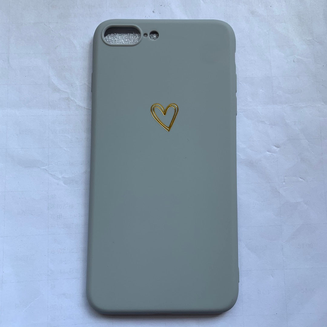 Compatible with Apple, Simple small love iPhone case