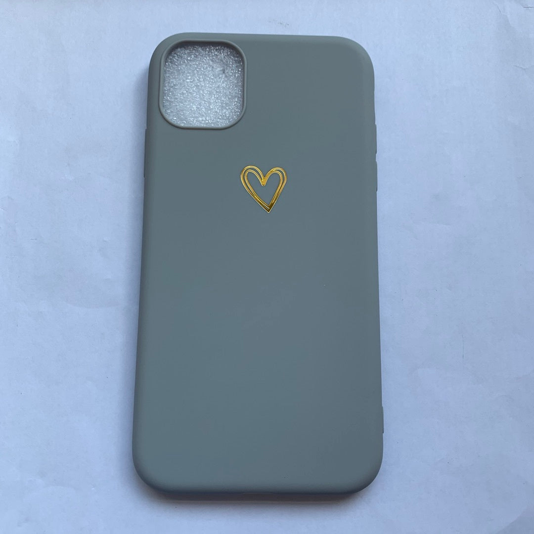 Compatible with Apple, Simple small love iPhone case