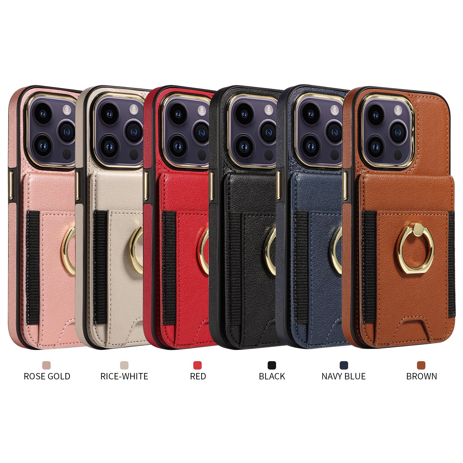 iPhone case- Back Cover Leather Case Phone Case Wallet Protective Case Universal