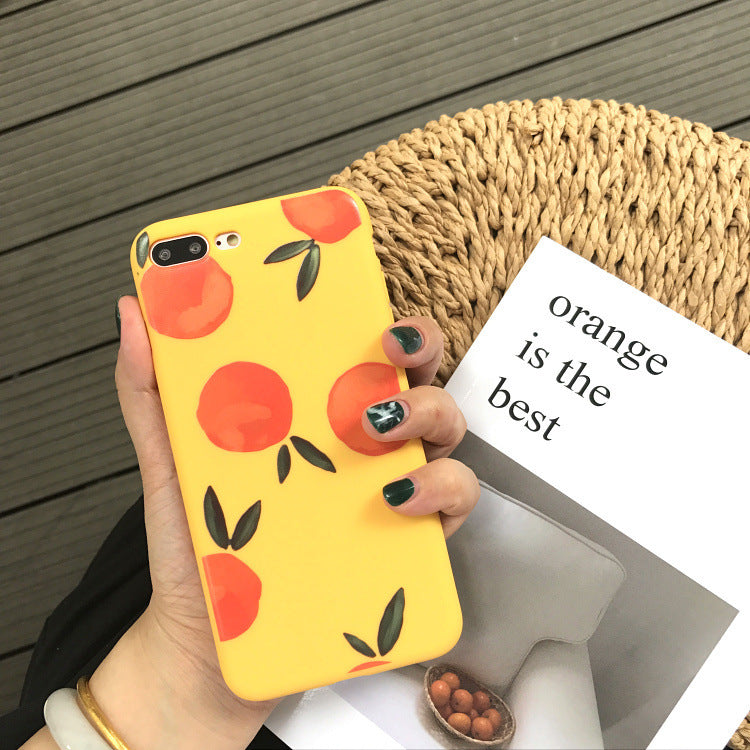 Orange phone case