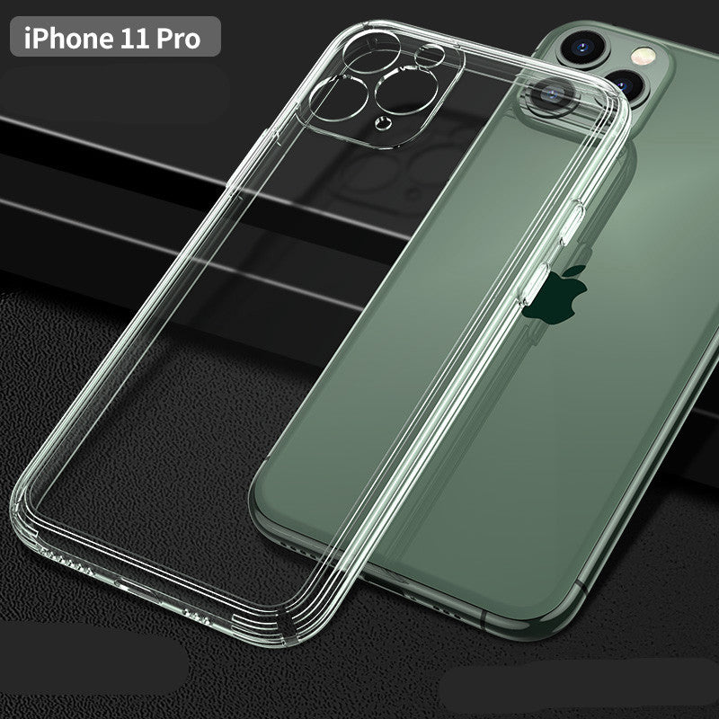 Compatible with Apple,  iPhone 12 case silicone anti drop transparent