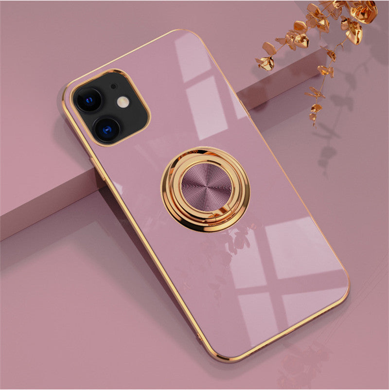 Compatible with Apple, Original Silicone Cover For iPhone 12 12 Pro   mini 11 Pro Max luxury Plating Phone Case for iphone11 Max