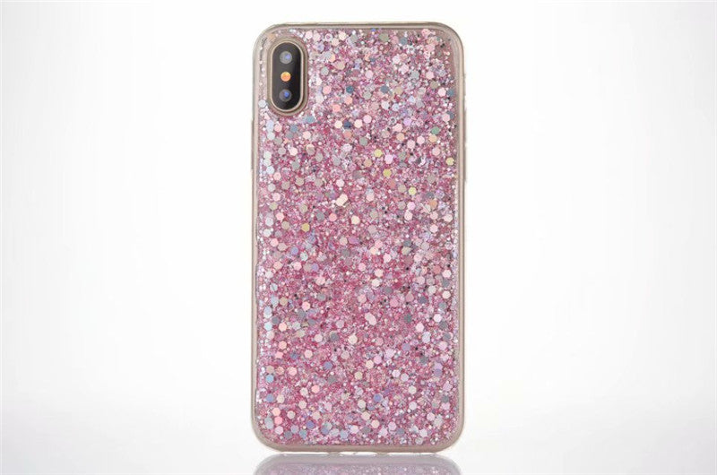 Pearl glitter phone case