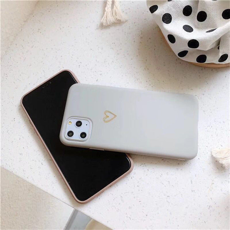 Compatible with Apple, Simple small love iPhone case