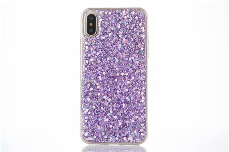 Pearl glitter phone case