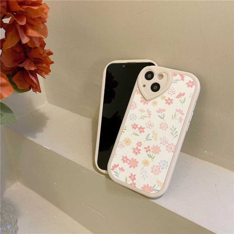 Cute Little Floral Silicone Phone Case