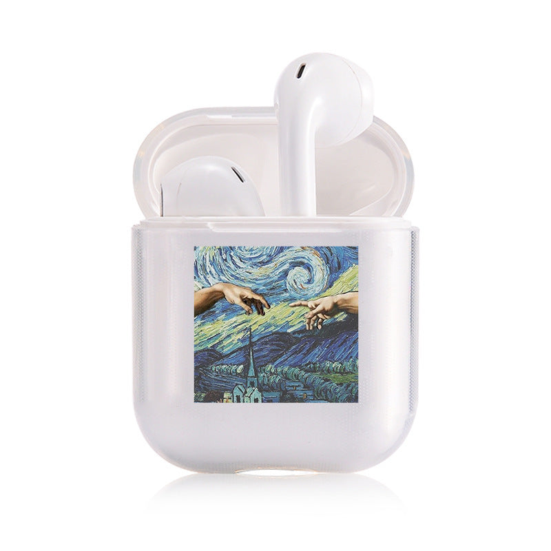 Compatible with Apple, Transparent air pods protective cover