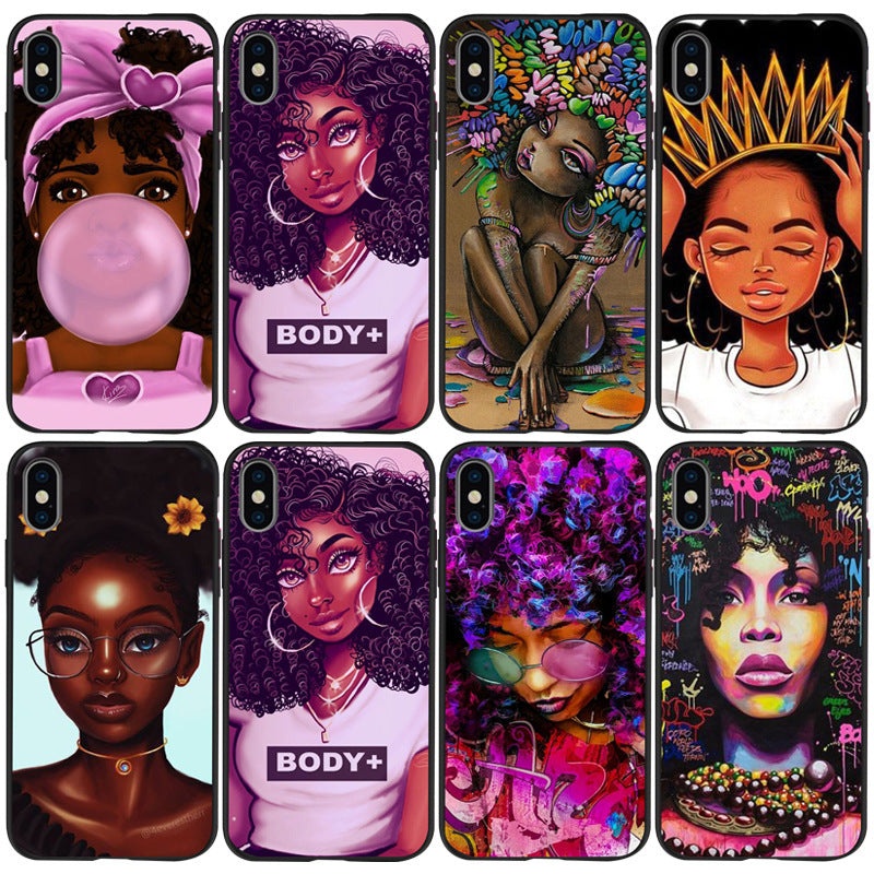 Fashion girl phone case