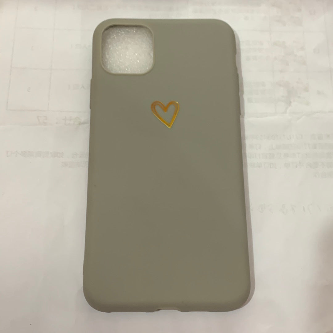 Compatible with Apple, Simple small love iPhone case