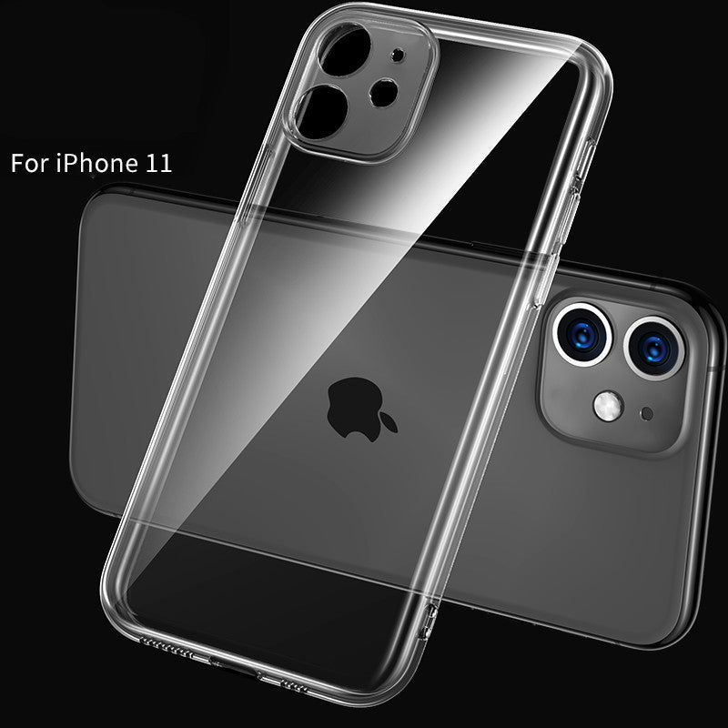 Compatible with Apple,  iPhone 12 case silicone anti drop transparent