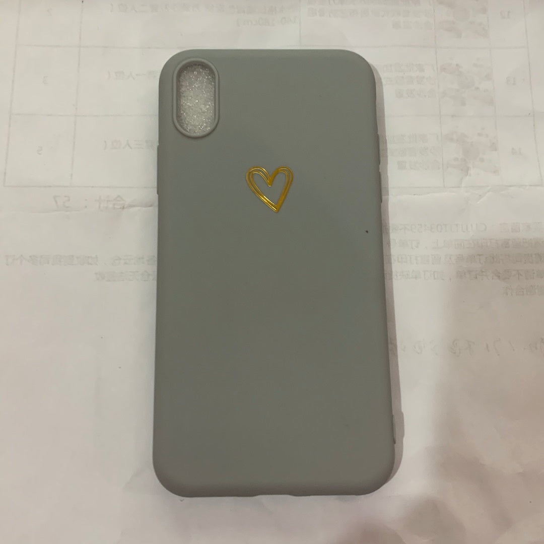 Compatible with Apple, Simple small love iPhone case