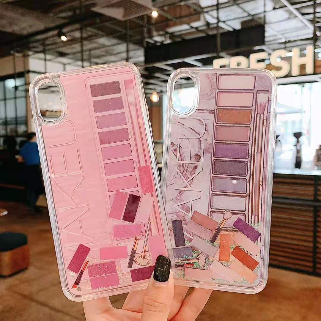 Mobile Eyeshadow Case Quicksand Phone Case