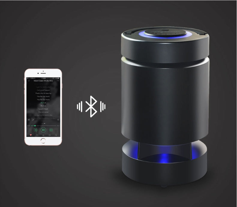 Portable night light speaker