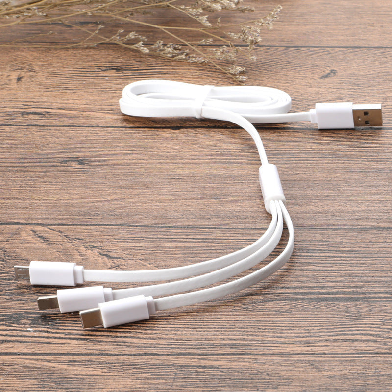 Three-in-one data cable