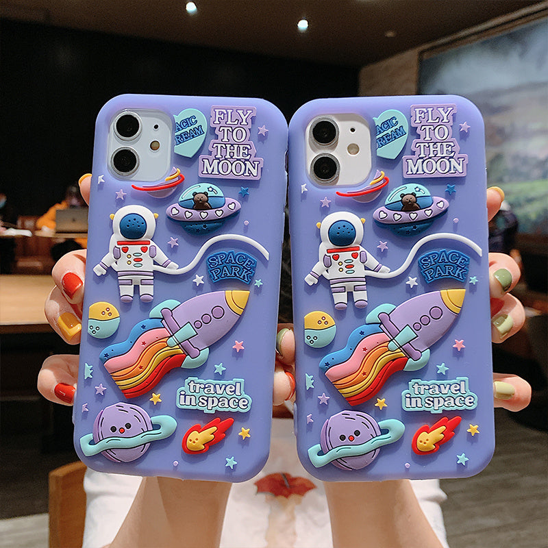 Spaceman mobile phone case