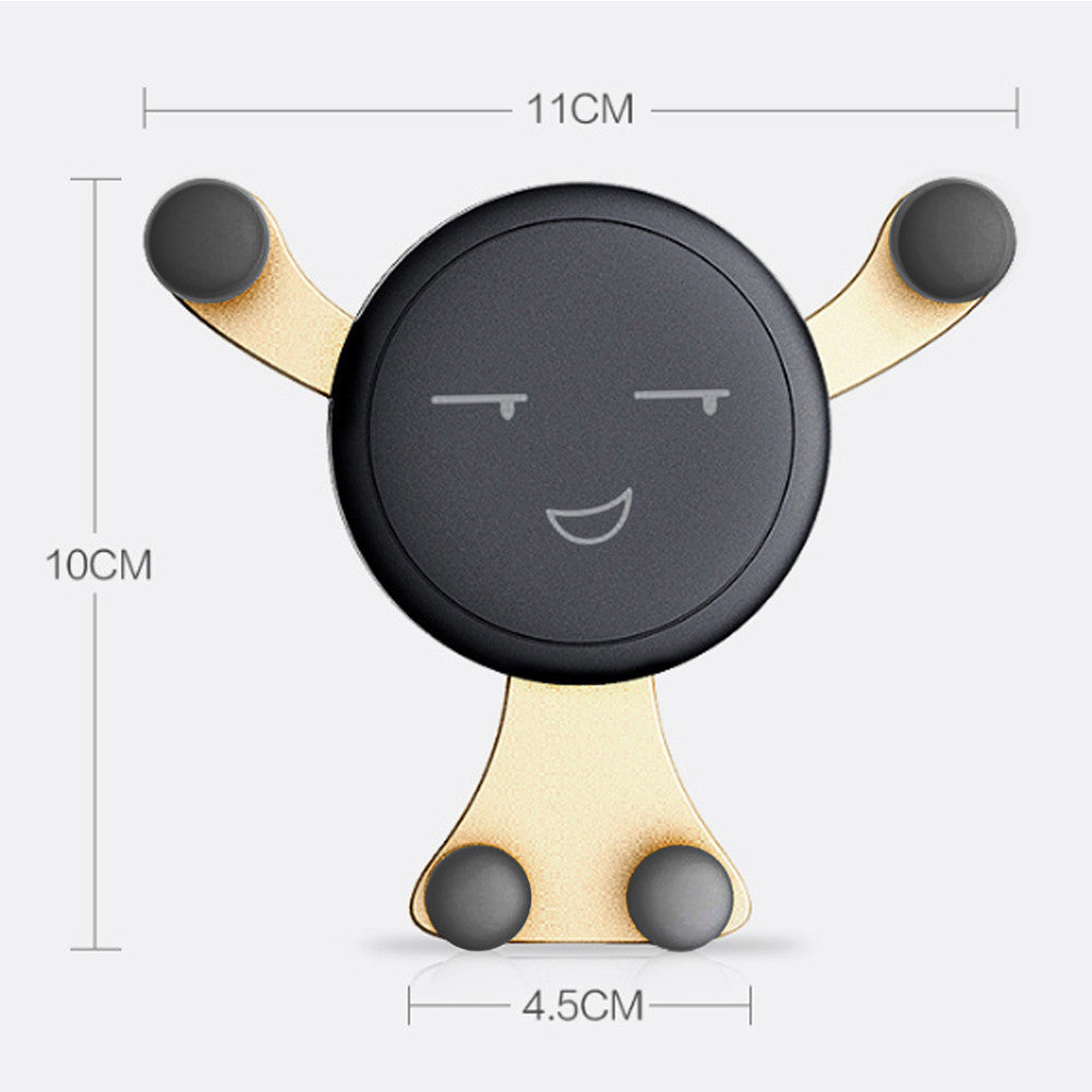 Emoji car phone holder