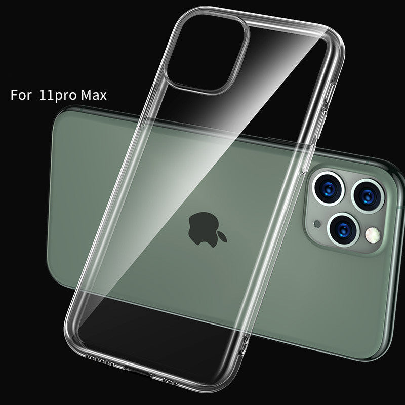 Compatible with Apple,  iPhone 12 case silicone anti drop transparent