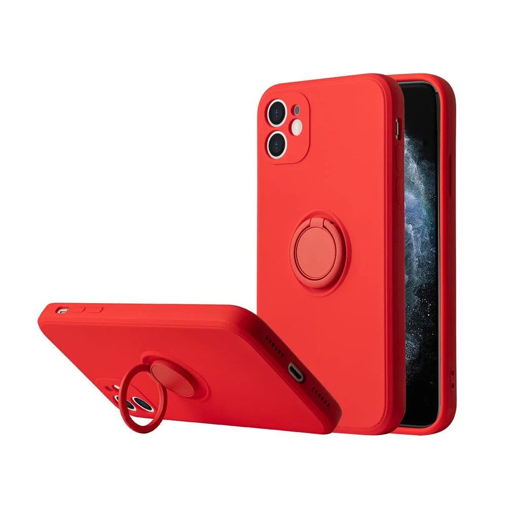 Compatible with Apple, Suitable For IPhone 12 Liquid Silicone Case