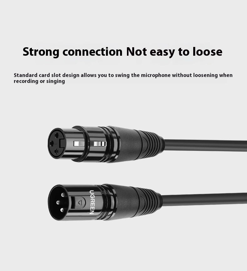 XLR Cable Male To Female Audio Cable Professional Extension Cable