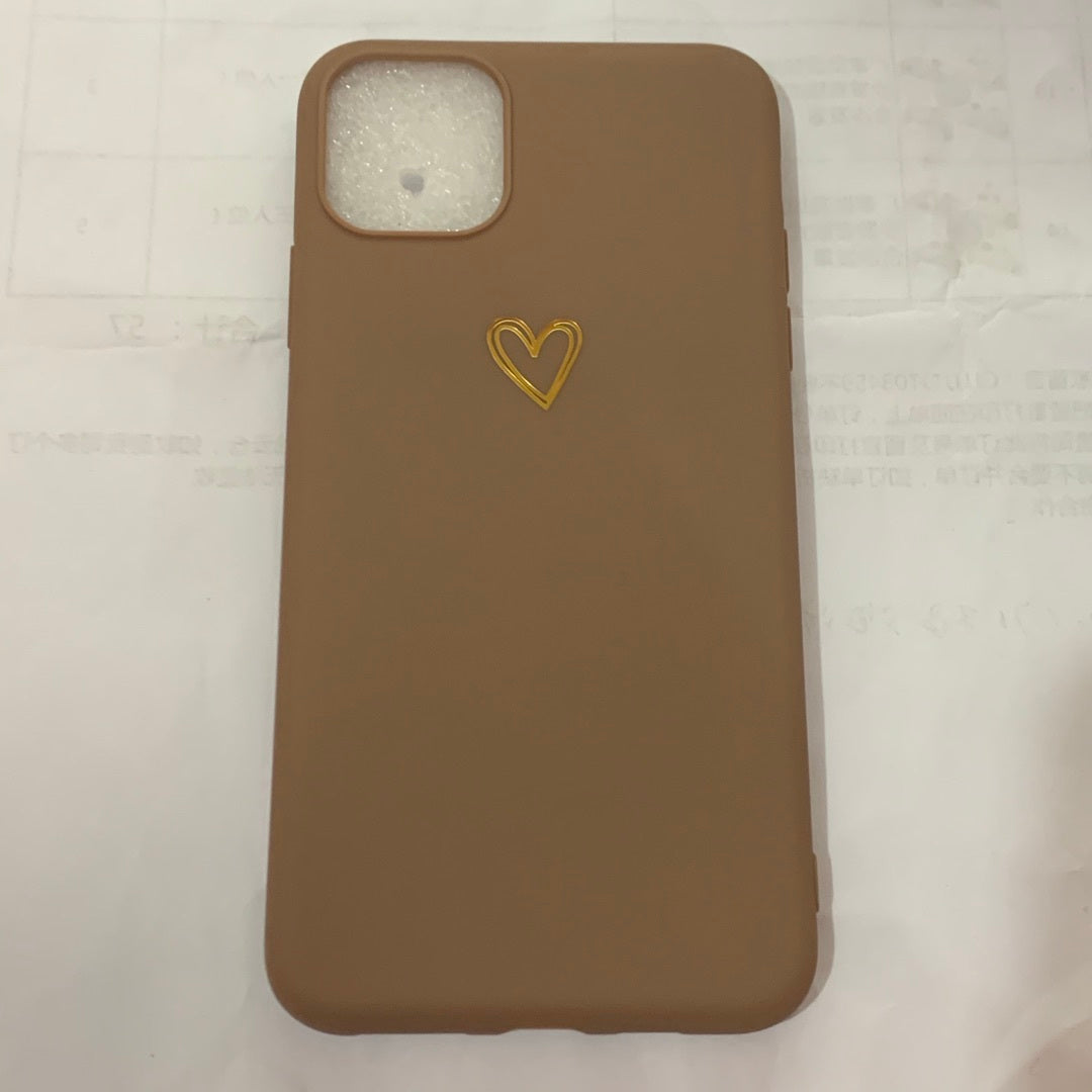 Compatible with Apple, Simple small love iPhone case