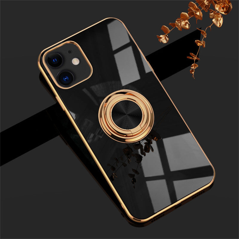 Compatible with Apple, Original Silicone Cover For iPhone 12 12 Pro   mini 11 Pro Max luxury Plating Phone Case for iphone11 Max